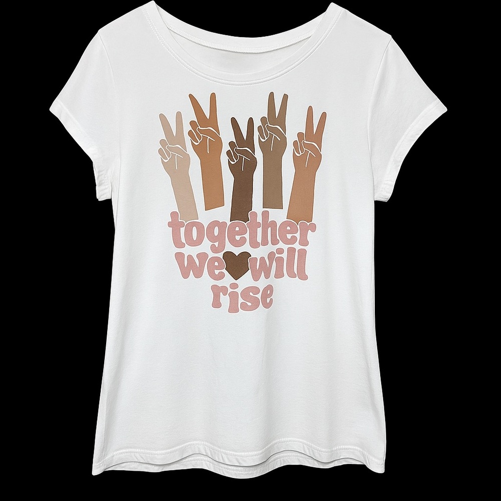 Wound Up White and Short Sleeve Tee